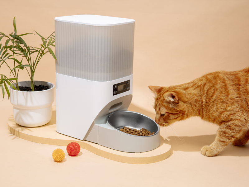 Automação para Pets: Dispensadores Inteligentes de Comida e Água